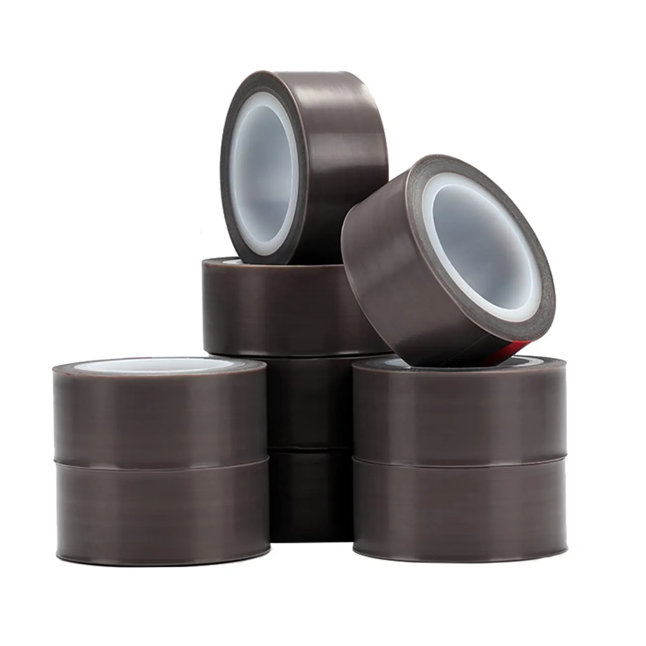 PTFE Tape, PTFE Film Tape Sheets with Single Side Silicone Adhesive, High Temperature Tape, 36 Yards (1 roll)