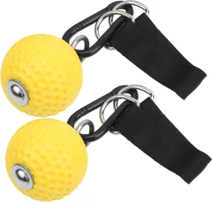 Pull Up Grips Ball, One Set Climbing Pull Up Power Grips Ball Hold Grips Household Fitness Equipment Arm Strength Training Exercise Ball for Home Gym Workout Equipment