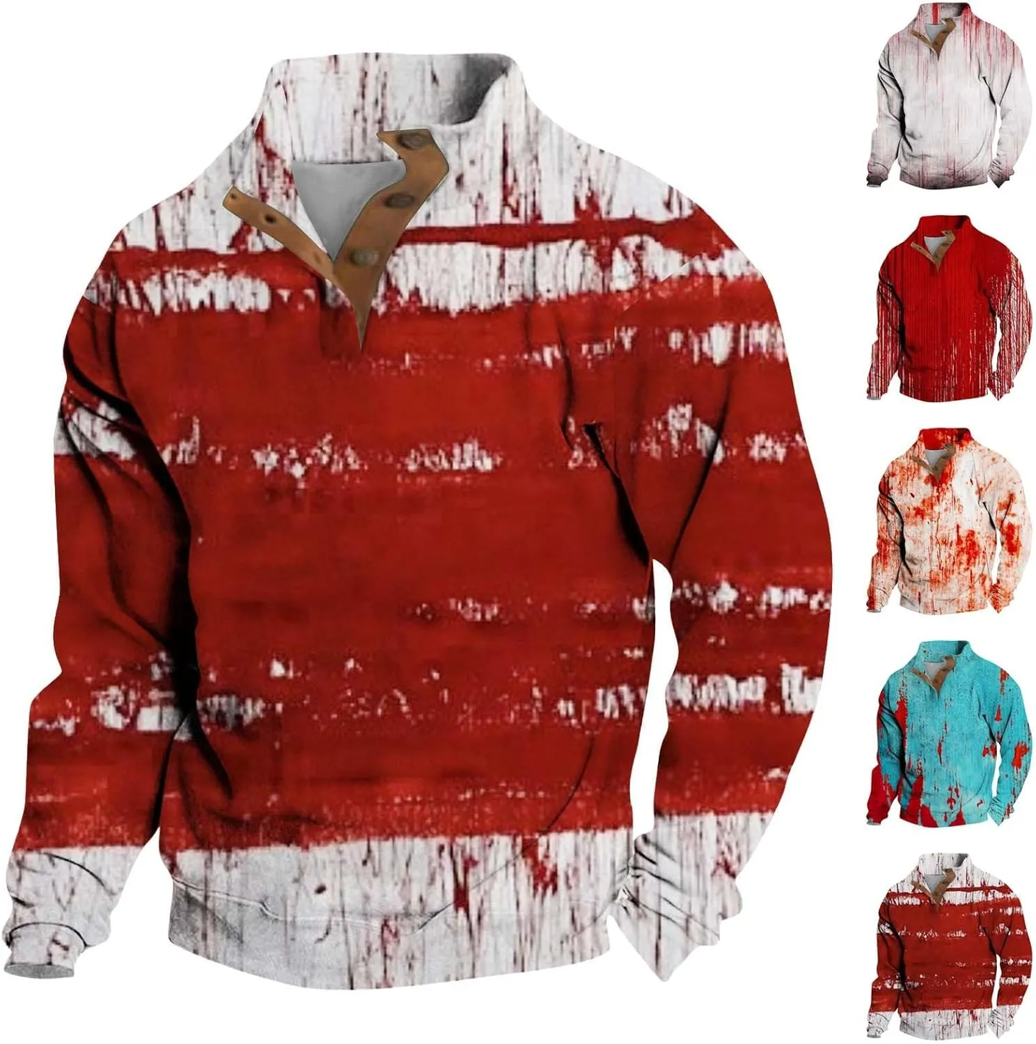 Pumpkin Sweatshirts For Men Sleeved Hoodie Halloween Sweaters Men Halloween Hoodie Mens Halloween Horror Hoodie