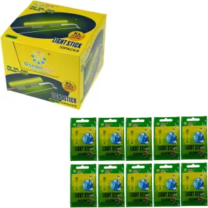QualyQualy Glow Sticks for Fishing 100pcs XL   50pcs 4.5x37mm(2-pack)