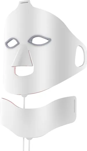 Red Light Mask for face and Neck - 7 Colors Red Light Mask, Facial Skin Care Device, Portable, Rechargeable and Ergonomic Design for Home
