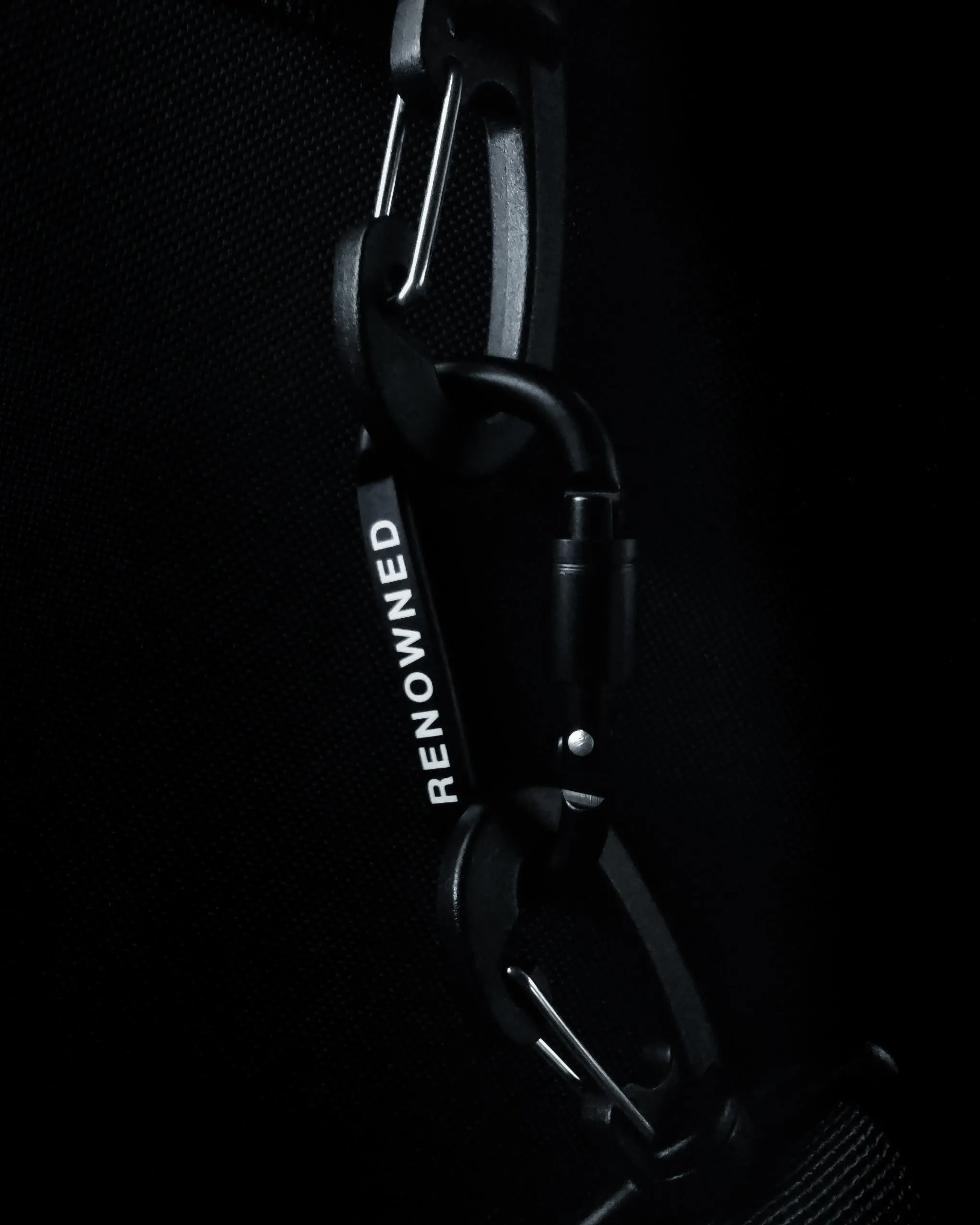 Renowned Black Carabiner
