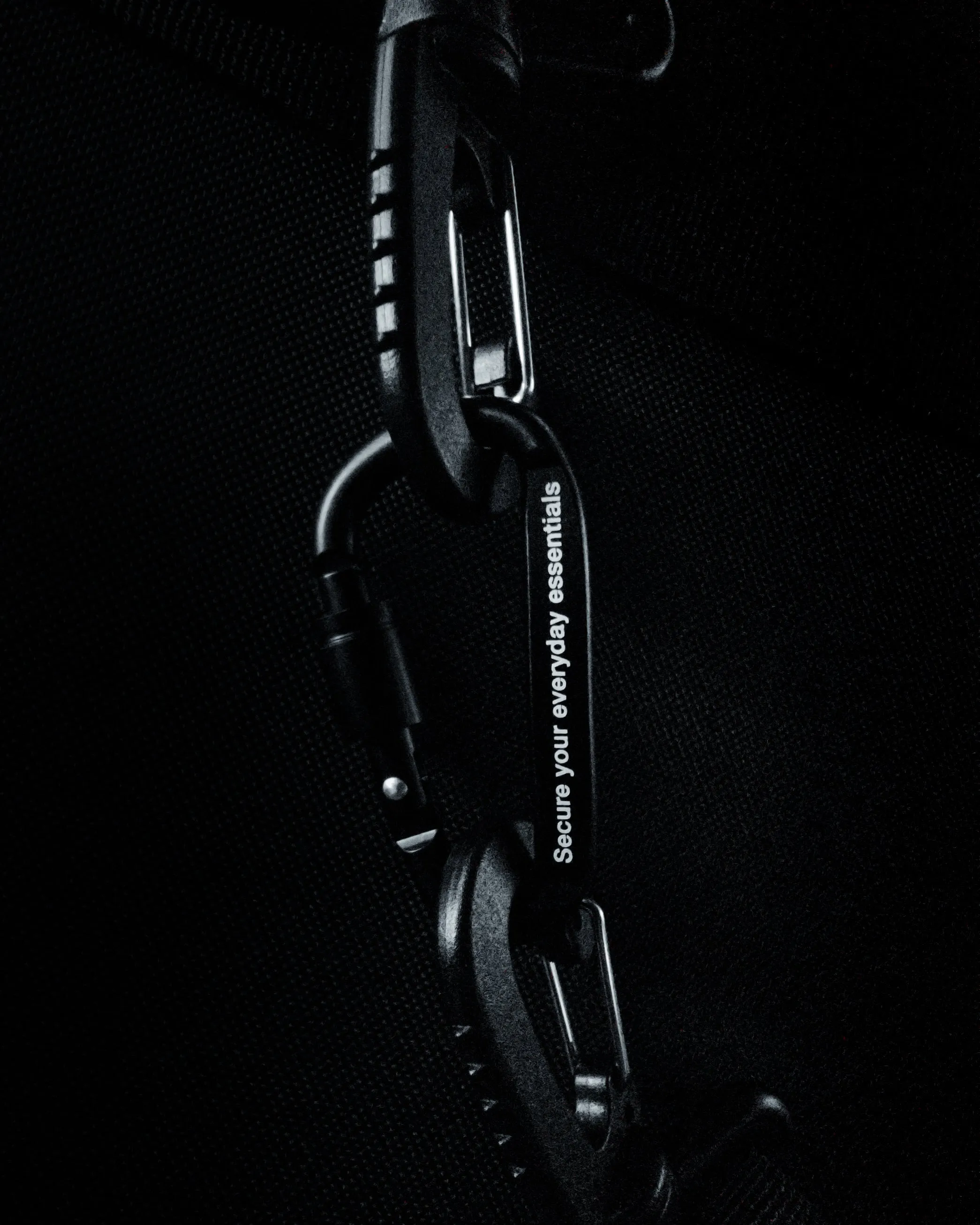 Renowned Black Carabiner