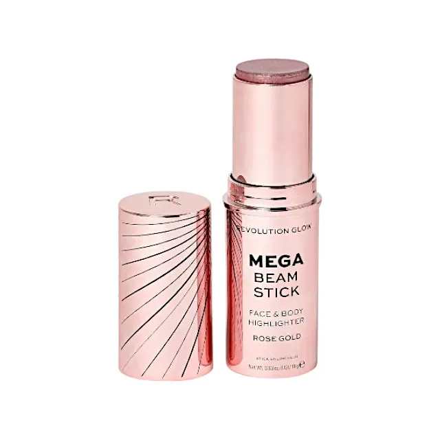 Revolution Glow Mega Beam Highlighting Stick Rose Gold