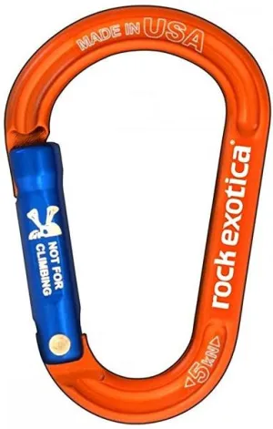 Rock Exotica C7NL-O RockX Carabiner, Orange