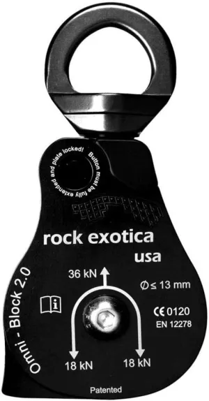 Rock Exotica Omni-Block 2.0" Pulley