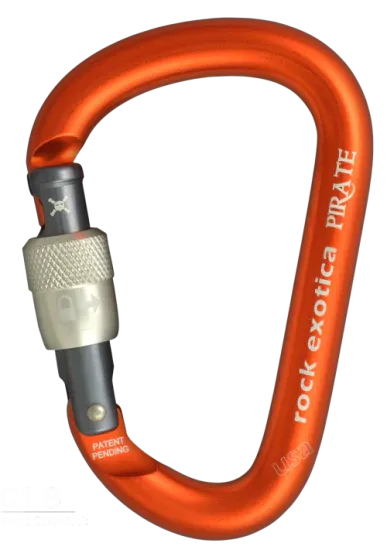 Rock Exotica - Pirate Screw-Lock Carabiner