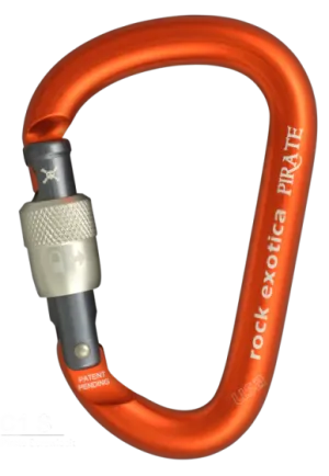 Rock Exotica - Pirate Screw-Lock Carabiner