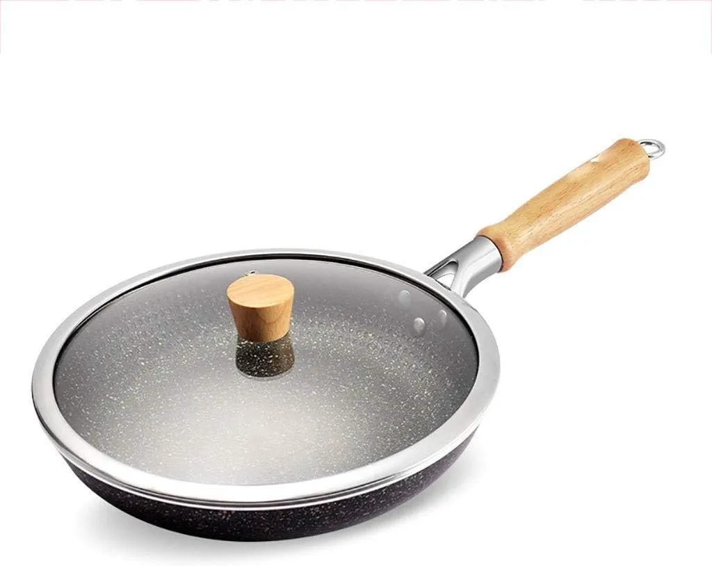 Scratch- Forged Aluminum Coating | Even Heating Cooking Dishware | Includes Storage Bag (Size : Small)