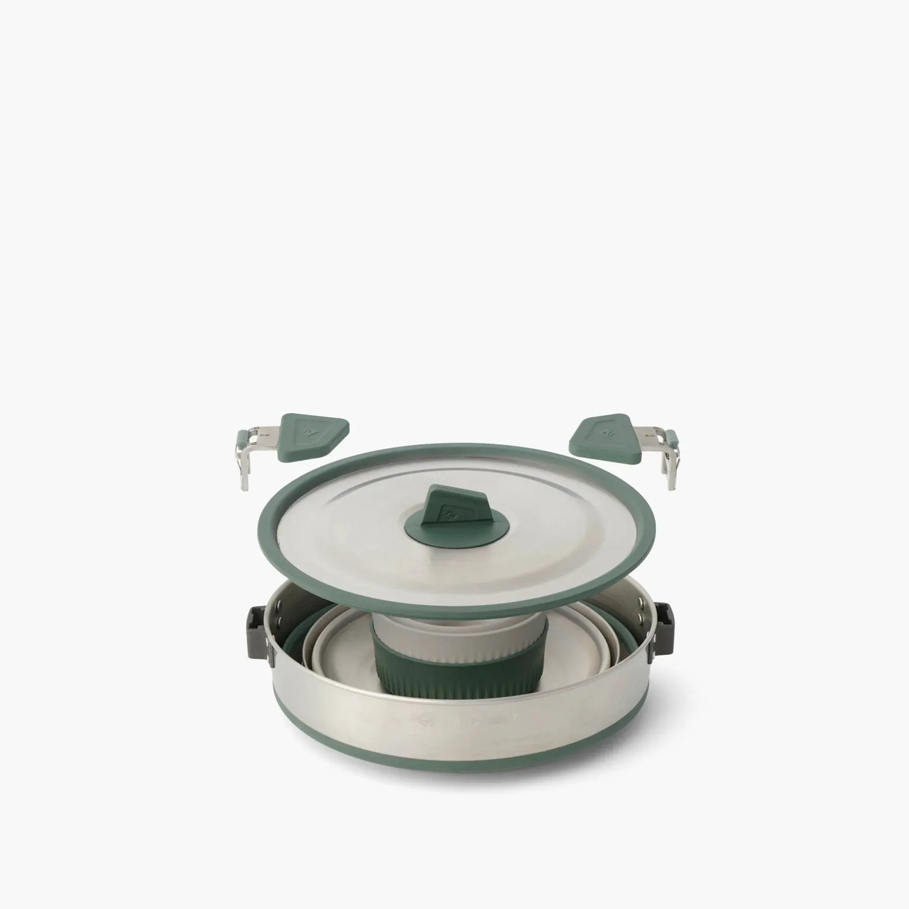Sea To Summit Detour Stainless Steel One Pot Cook Set [5 Piece] 3L Pot