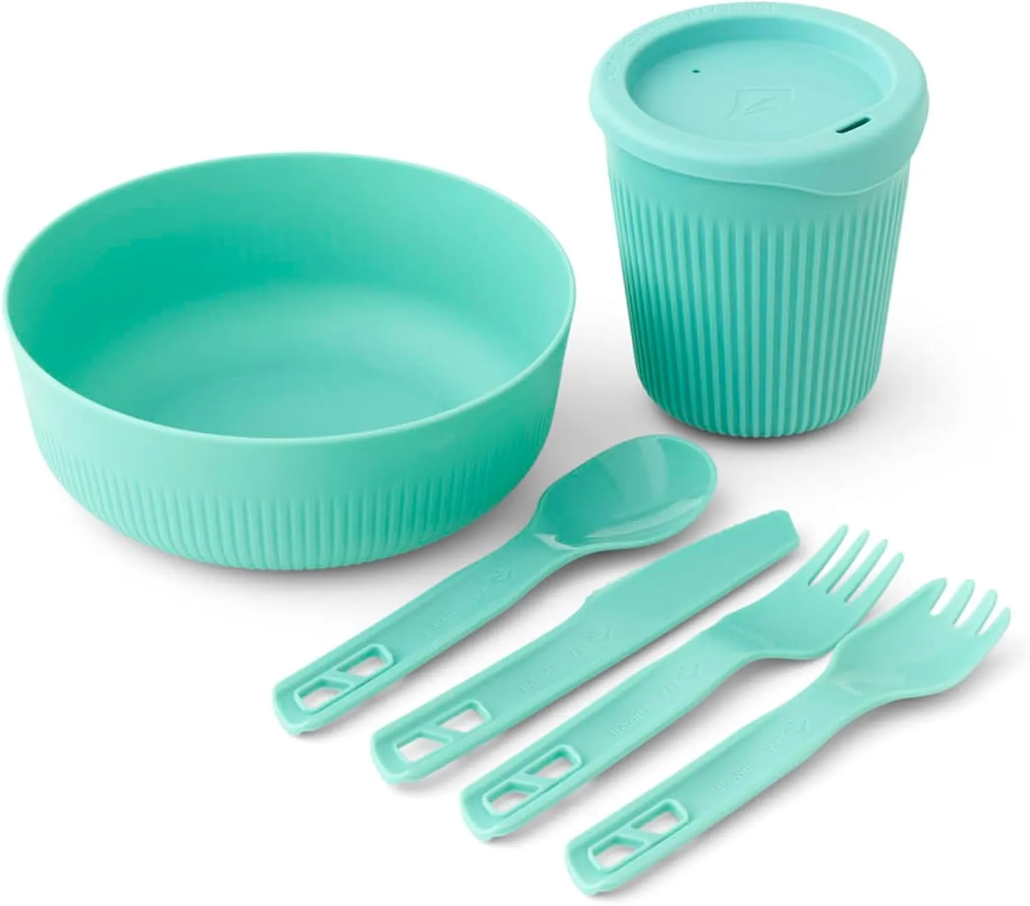 Sea to Summit Passage 1-Person Camping Dinnerware Set, Bowl, Cup, Utensils