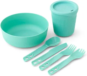 Sea to Summit Passage 1-Person Camping Dinnerware Set, Bowl, Cup, Utensils