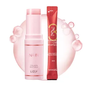 [SET] Kpop Idols Multi Balm Stick  CMC 1ea Collagen Wrinkle cream Moisturizer Firming Hydrating Glow Face Eye Lip Neck Hair Korean skin care Wrinkle bounce Décolleté