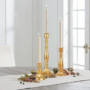 Simple Metal Candle Holders for Home Decor