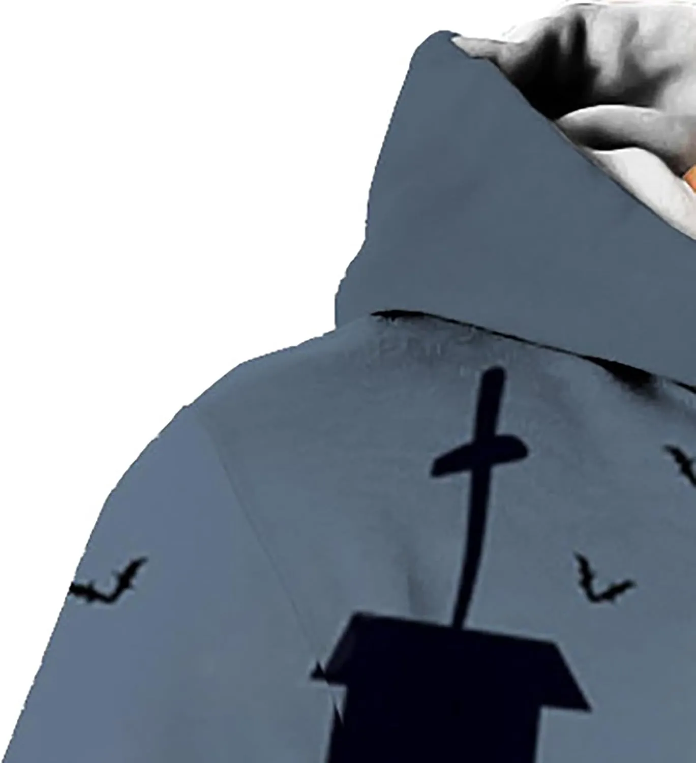 skeleton sweatshirt woman Hooded Sweatshirt Top Outdoor Sweatshirt Shirt Halloween Printed Sweatshirt funny