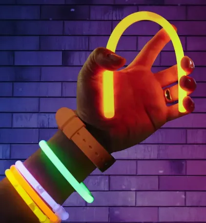 Snap And Glow Glow Sticks 50 Piece Party Pack
