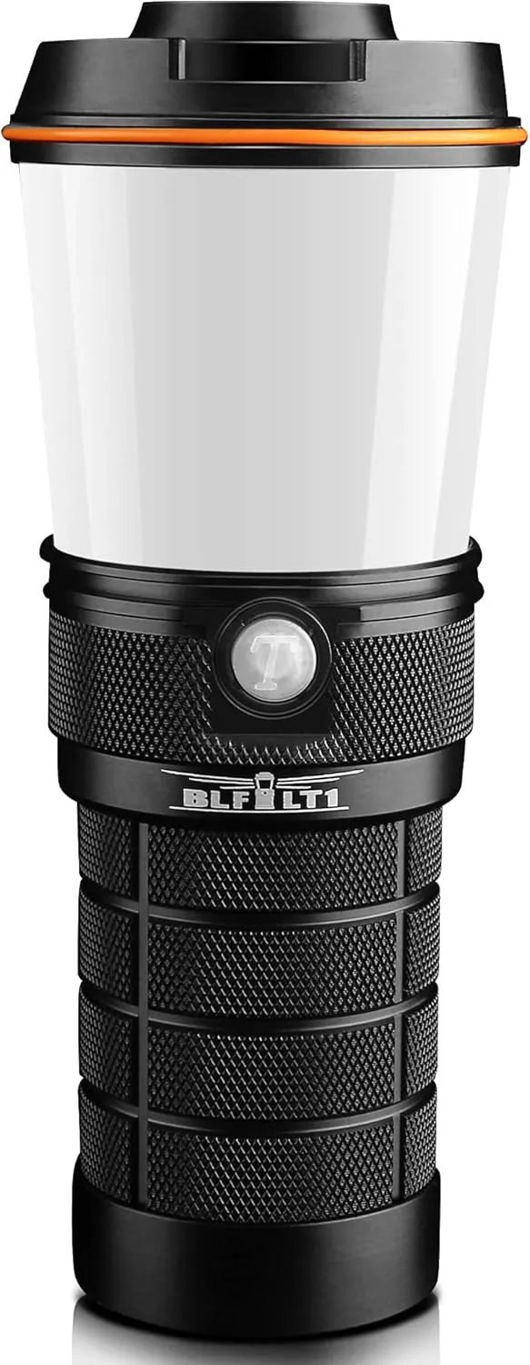 Sofirn BLF LT1 Camping Lantern Rechargeable, Led Lantern with 8X LH351D LED, 24 Hours Runtime in Medium Mode, Perfect Lantern Flashlight for Camping, Power Outages, Hiking, Fishing