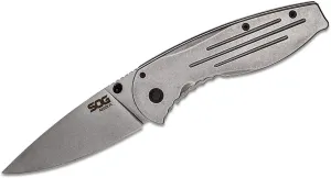 SOG Knives Aegis Frame Lock Folding Knife, black