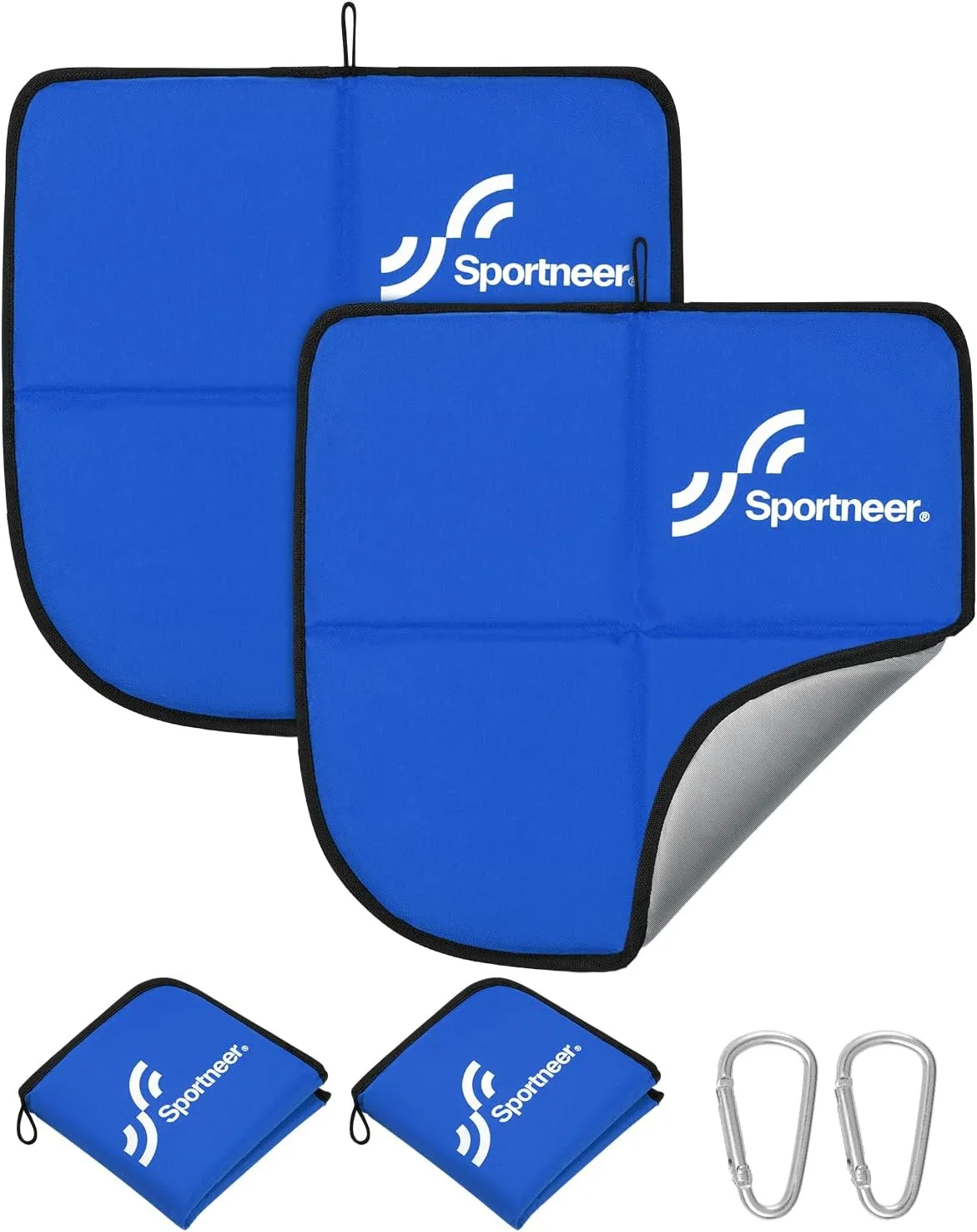 Sportneer Sitting Pad, Sit Pads for Backpacking Portable Camping Sit Pad Waterproof Folding Pad Stadium Seat Pad for for Camping Picnics Hiking
