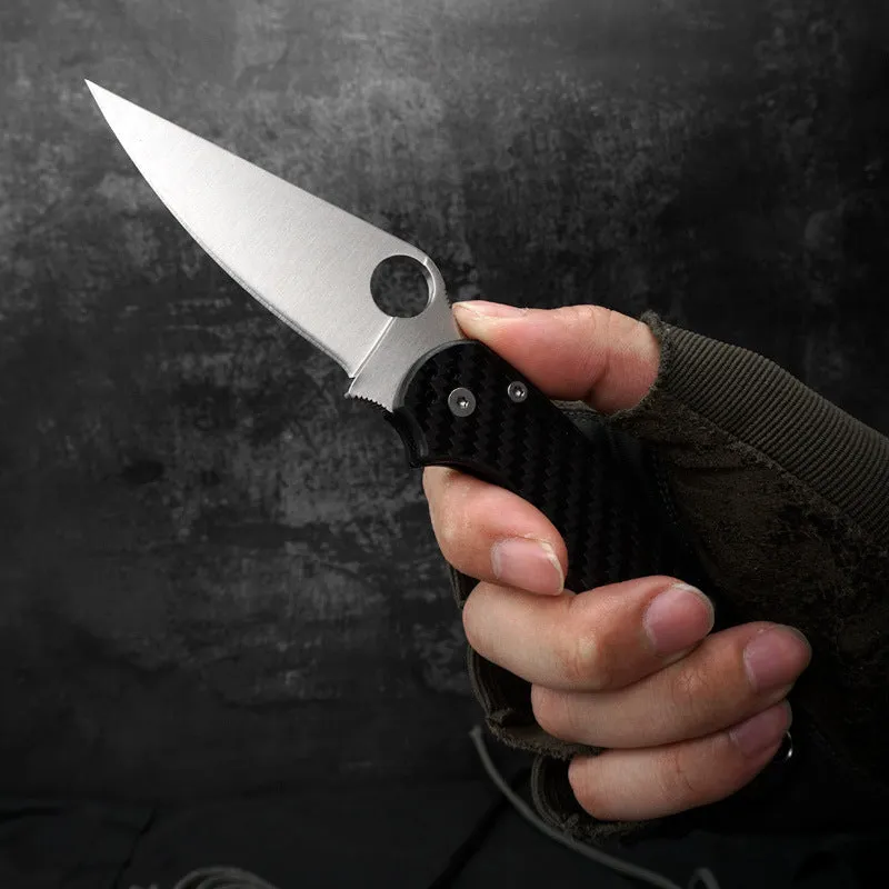 Stainless Steel Outdoor Adventure Camping Folding Knife