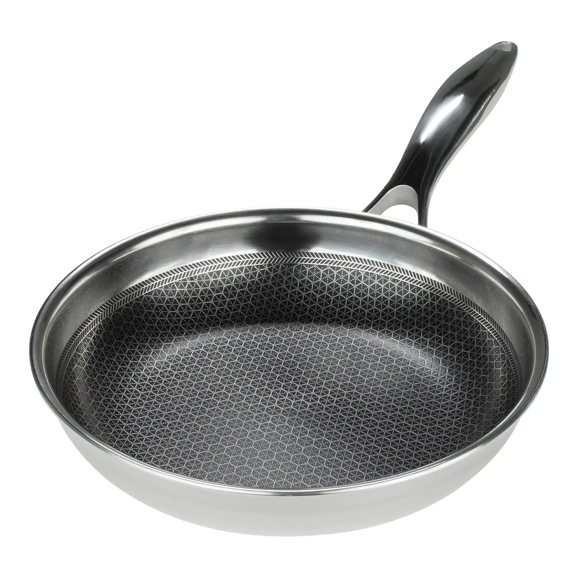 Steel Fry Black Induction Non Monthly deal - 8-Inch Frying Pan Frying Cookware Cube - Pan Pan Stick - Cookware Quick Release Stainless Affordable -