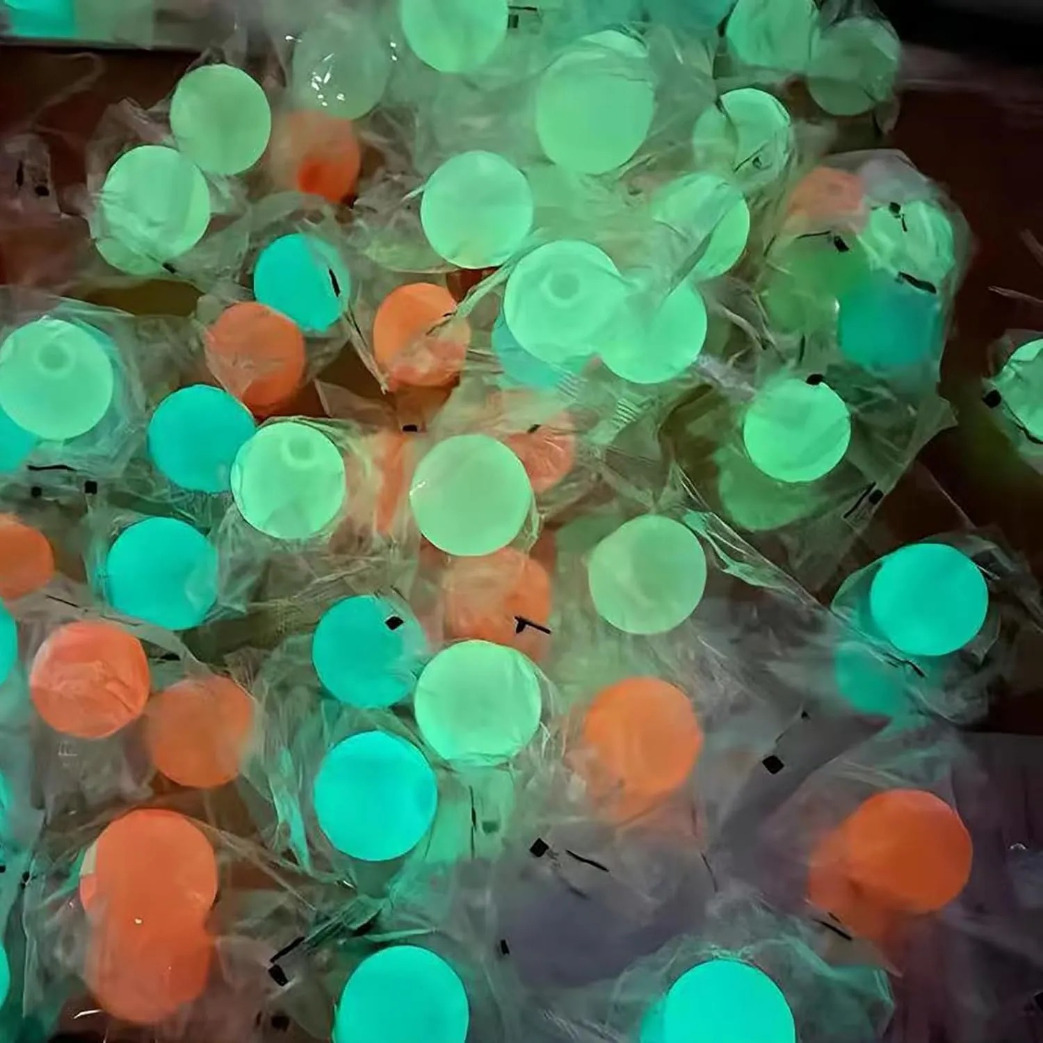 Sticky Squash Balls, Globes Sticky Balls, Goobless Balls, Sticky Balls for Ceiling, Glow in The Dark Sticky Balls That Stick to The Ceiling, Sticky Ceiling Balls, Glow in The Dark Sticky Balls