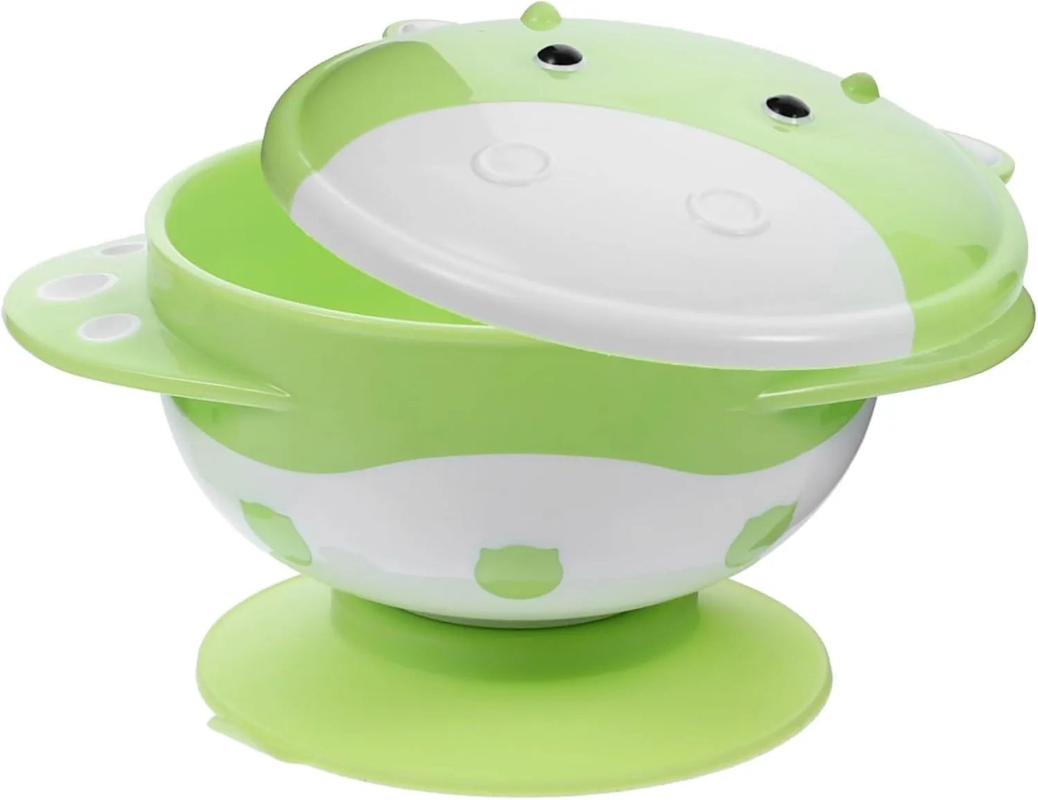 Suction Bowls Animal Design Bowls with Strong Suction Base Non for Mealtime and LED Weaning
