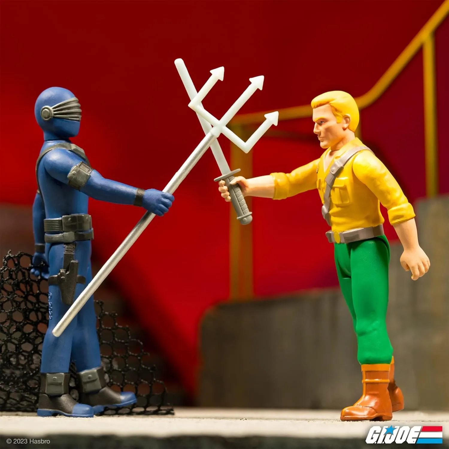Super7 G.I. Joe Duke (Combat Gladiator) - 3.75" G.I. Joe Action Figure with Accessories Classic Cartoon Collectibles and Retro Toys