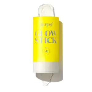 Supergoop! Glow Stick, 0.7 oz - SPF 50 PA     Dry Oil Sunscreen Stick for Face & Body - Brightens & Hydrates for a Healthy Glow - Mess-Free, Travel-Friendly SPF