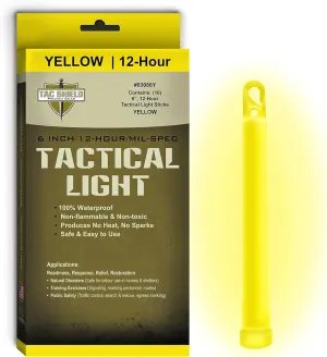 TAC SHIELD Tactical 12 Hour Light Stick (10-Pack)