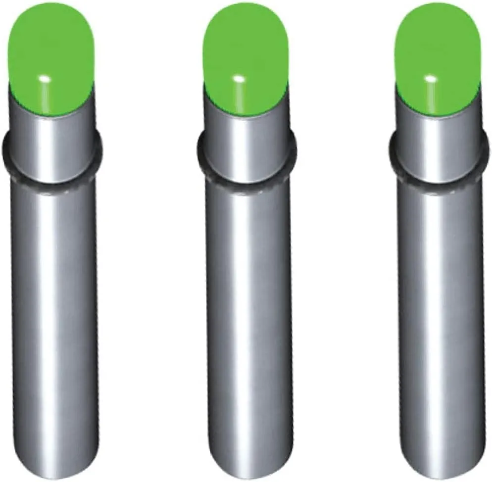 TenPoint Alpha-Brite Lite Stick, Green - 8 to 10-Hour Battery Life - Pack of 3