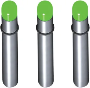 TenPoint Alpha-Brite Lite Stick, Green - 8 to 10-Hour Battery Life - Pack of 3