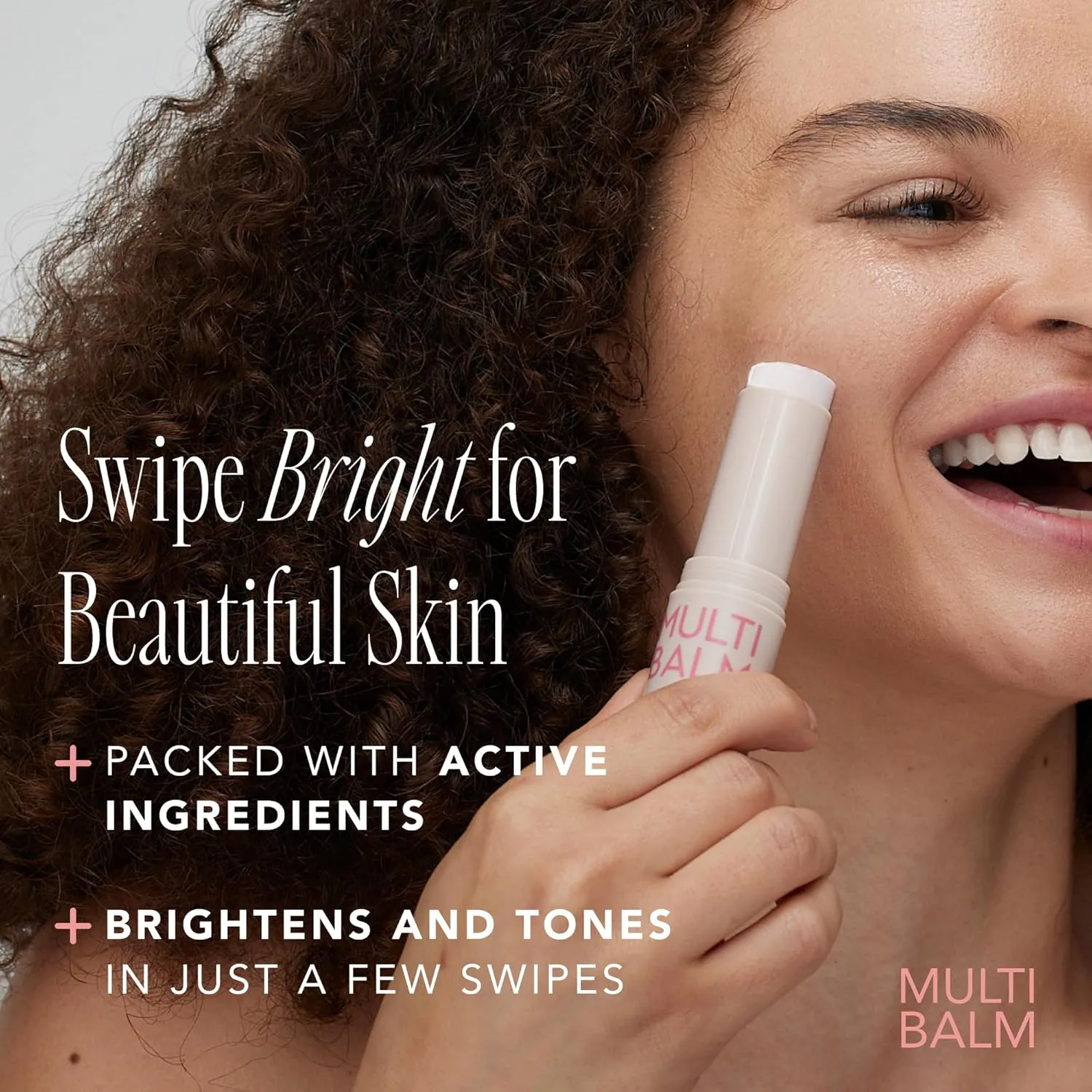 The Face Shop Brightening Care Multi Balm, Instant Glow Stick, Dark Spot Remover, Hyperpigmentation Treatment, Korean Skin Care with Vitamin C & E, All-in-One Moisturizer for Face, Lip & Under Eye