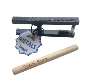 The Pocket Pinger   Stack Stick, Coin Ping Test (Black, 1 Pack)   StackerTools App