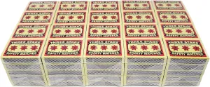 Three Stars Swedish Safety Matches - 100 Pack