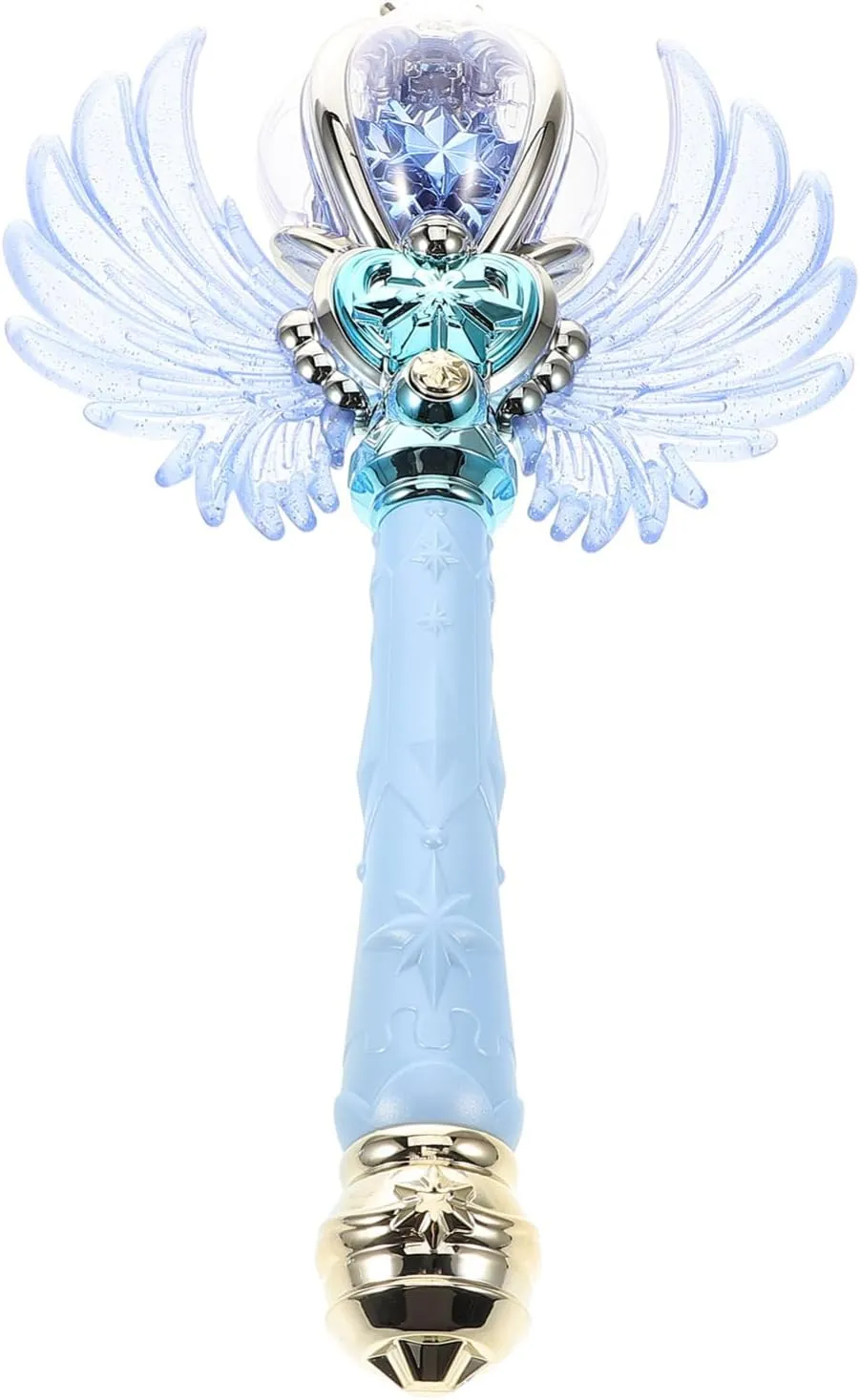 Toyvian Glowing Fairy for Boys and Girls Princess Stick with Wings Creative Accessory for Parties and Celebrations for Girls Enchanting Fairy for Imaginative Play