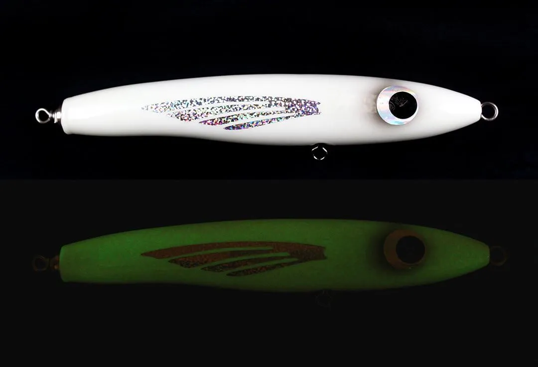 Tuna Stalker Wooden Stick Bait Glow