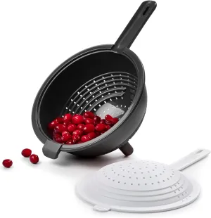Tupperware Double Colander, Dishwasher Safe and BPA Free (2L and 400ml)