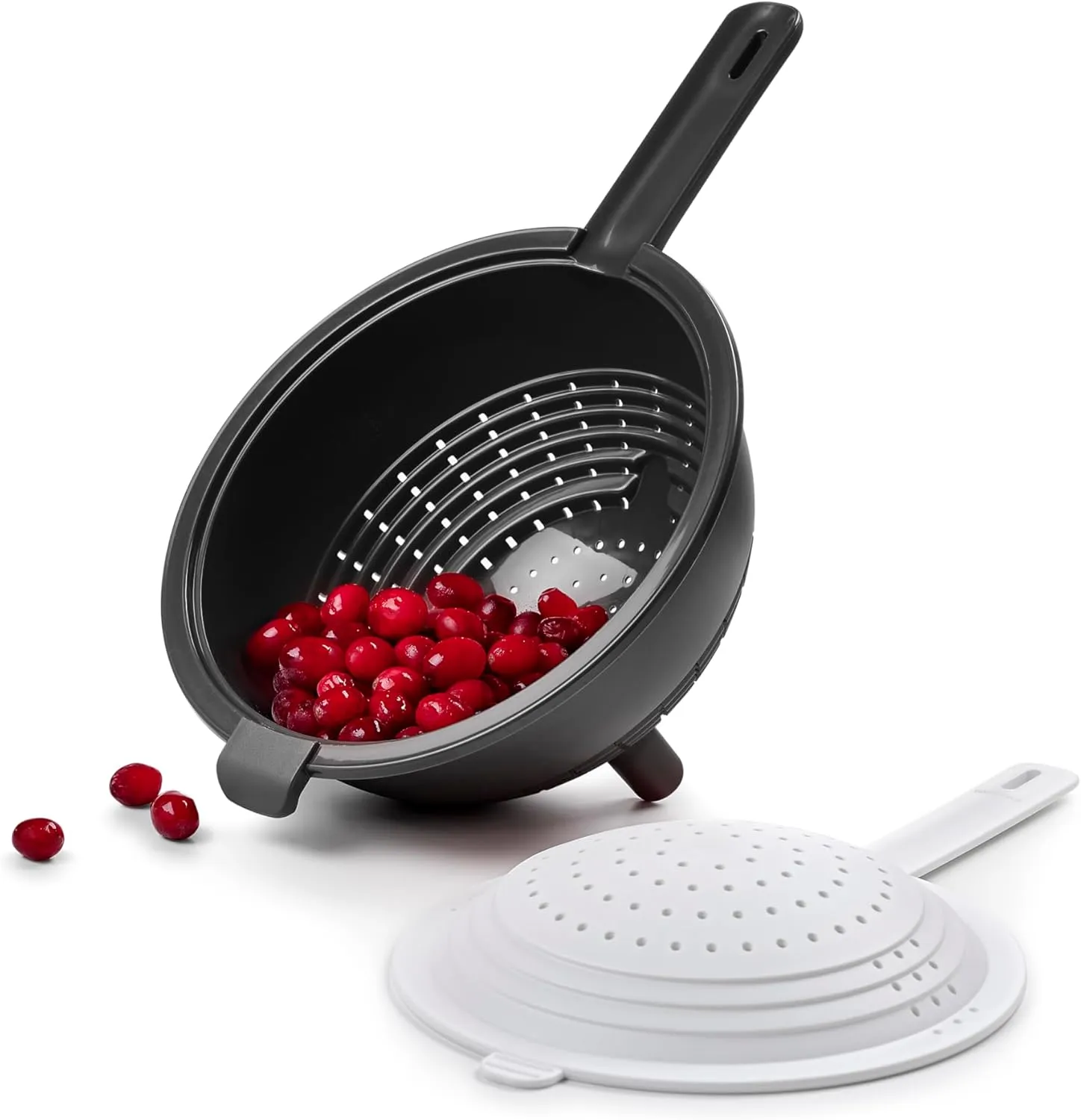 Tupperware Double Colander, Dishwasher Safe and BPA Free (2L and 400ml)