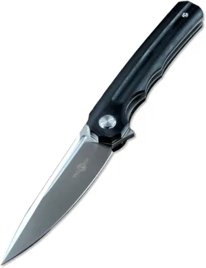 TwoSun Knife TS89 D2 Satin Blade Pocket Folding Knife G10 Handle with titanium clip for Outdoor Daily Hunting Camping