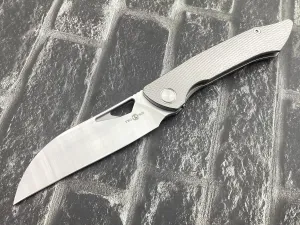 TwoSun TS279-14C28N Folding Knife 14C28N Blade TC4 Titanium Handle Outdoor Camping Pocket Knife