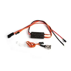 Universal On Board Glow System Methanol Engine Ignition with LED Indicator for RC Gasoline RC Fixed-Wing Airplane Drone