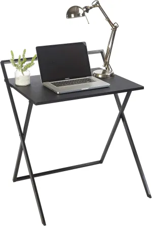 Urban Lifestyle Compact Folding Desk, Black