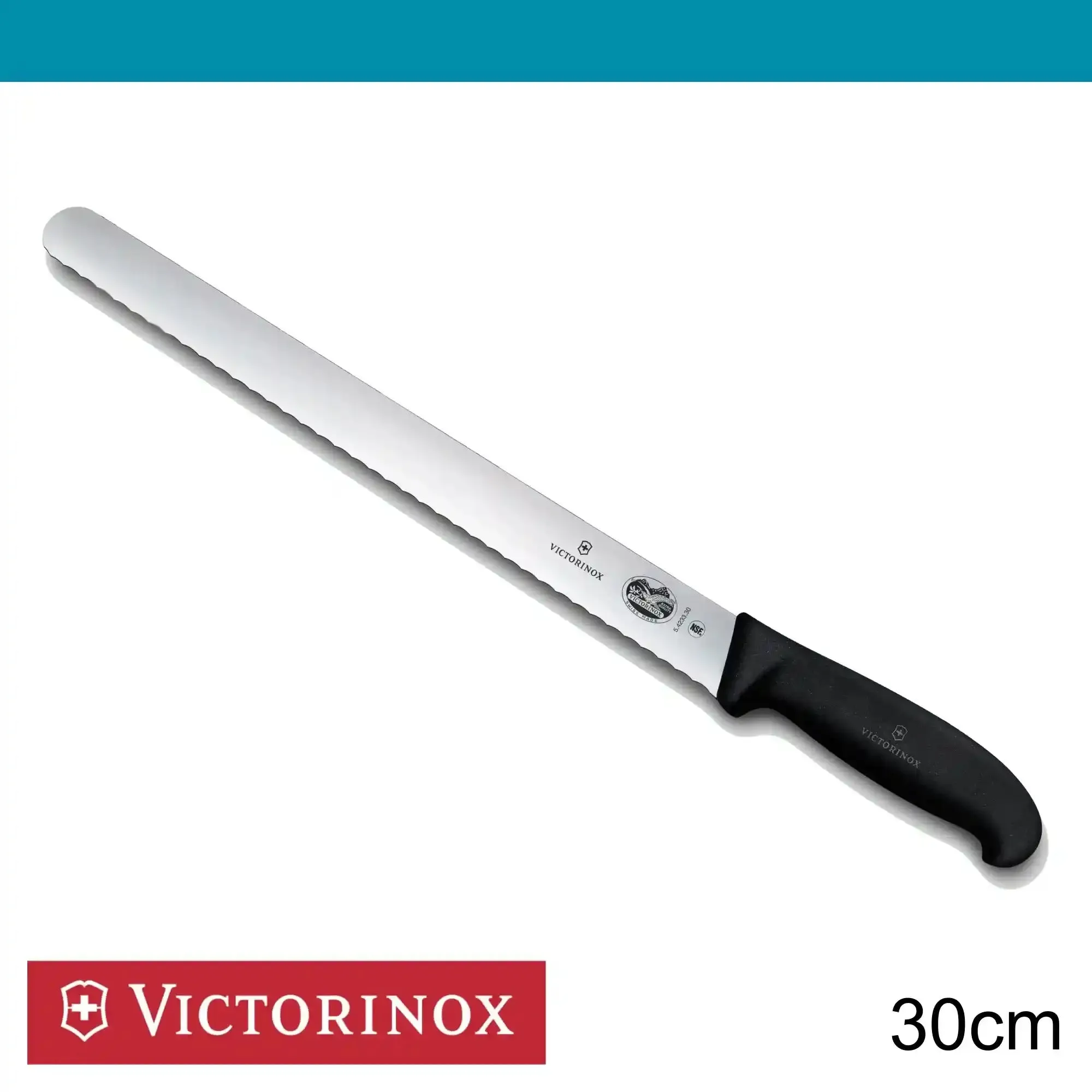 Victorinox Fibrox Slicing Knife (wavy edge) 30 cm