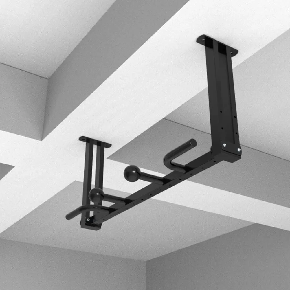 Wall Mounted Pull Up Bar, Ceiling Beam Mounted Heavy Duty Gym Horizontal Bar, Height Adjustable, Maximum Load 300kg