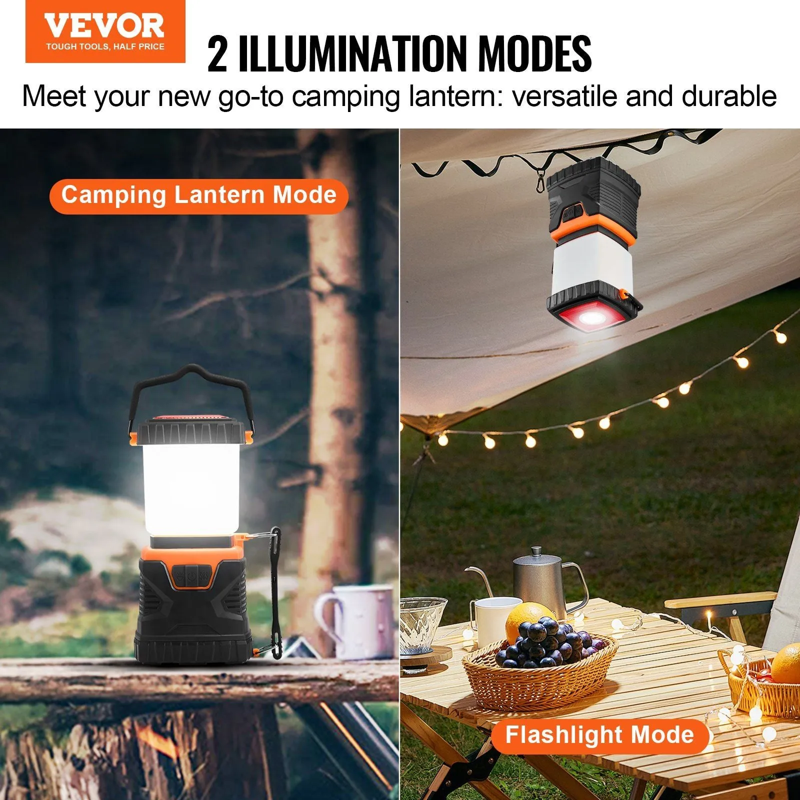 WildGlow 360° LED Camp Lantern