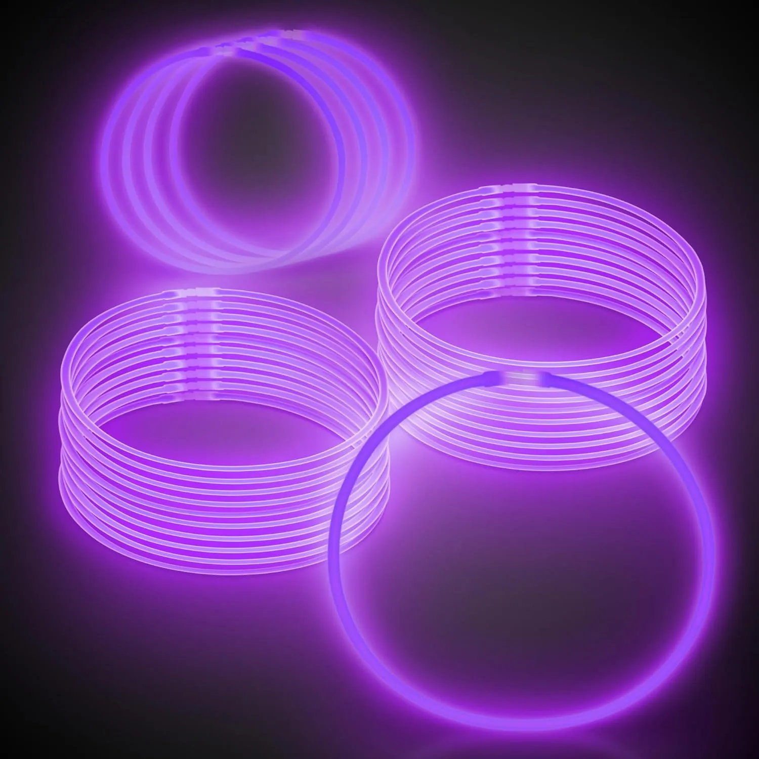 Windy City Novelties 22" Glow Stick Necklaces - 50 Pack