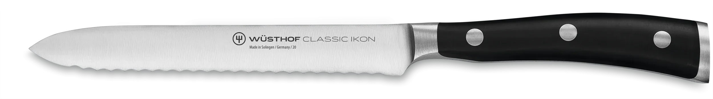 Wüsthof Classic Ikon Serrated Knife - 5"