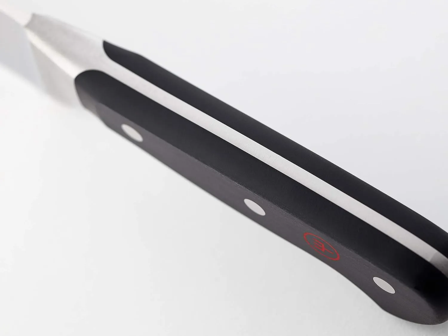 Wusthof Classic 9" Stainless Steel Double Serrated Bread Knife, Black