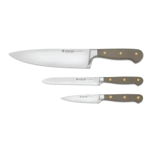 Wusthof Classic Velvet Oyster - 3 Pc. Utility Knife Set
